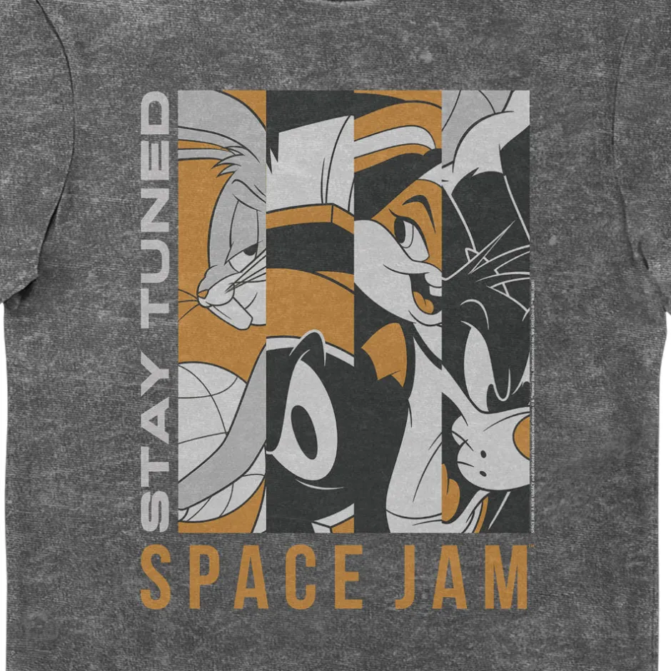 Space Jam A New Legacy Looney Tunes Stay Tuned Vintage Adults T-Shirt-Bioworld International Best