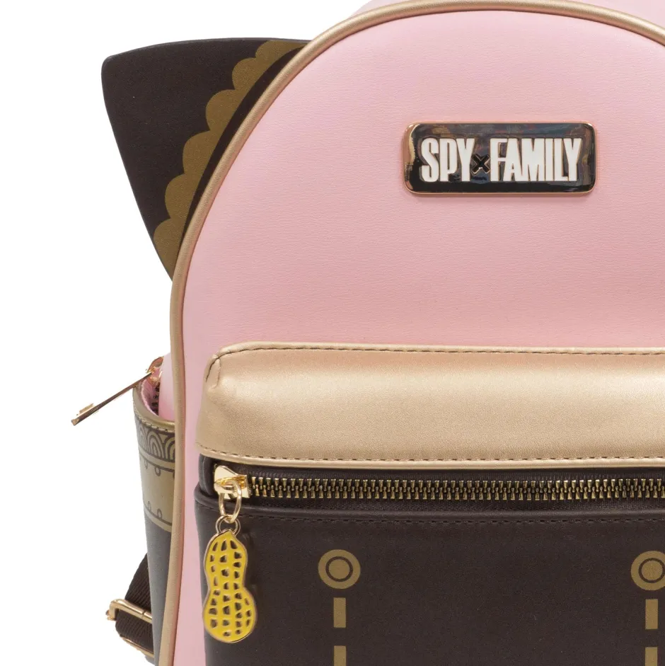 Spy x Family Anya Pink PU Mini Backpack with Horns-Bioworld International Outlet