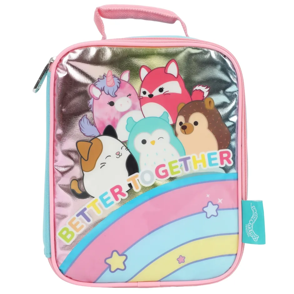 Squishmallows Better Together Insulated Lunch Tote-Bioworld International Outlet