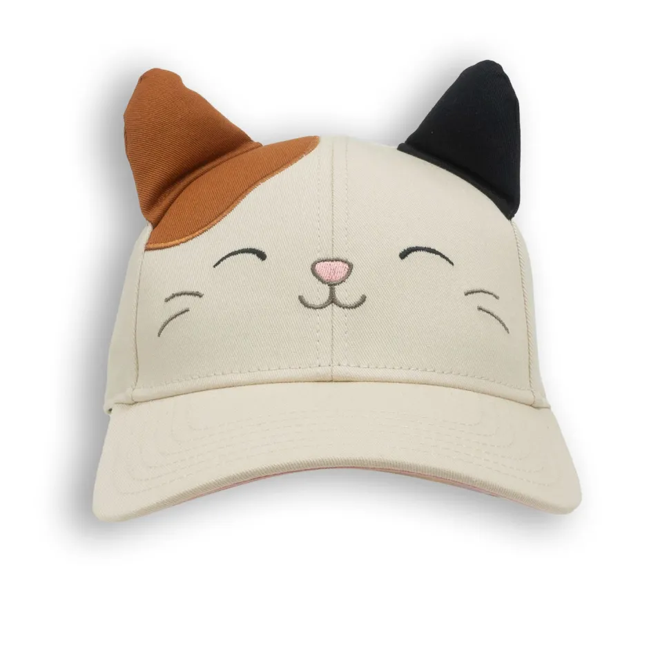 Squishmallows Cam The Cat Cosplay Adult Cap with Ears-Bioworld International Hot