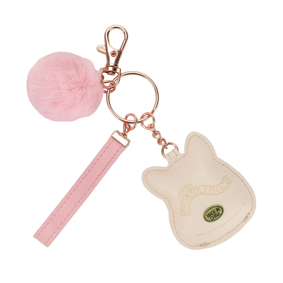 Squishmallows Cam the Cat Multi Charm & Pom Keychain-Bioworld International Cheap