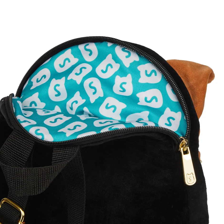 Squishmallows Cam The Cat Plush Mini Backpack 10"-Bioworld International Discount