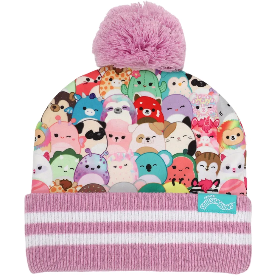 Squishmallows Characters Youth Beanie & Gloves Combo-Bioworld International Cheap