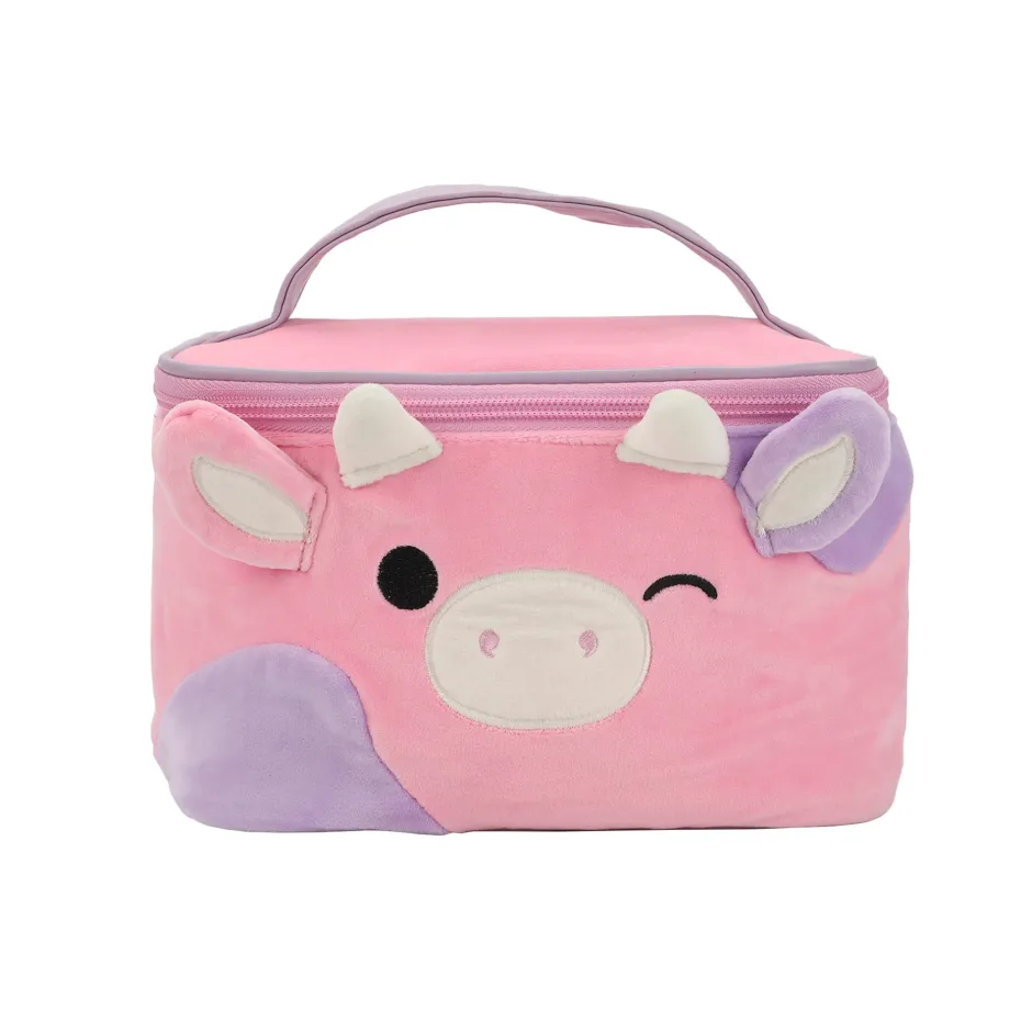 Squishmallows Patty the Cow Travel Beauty Case-Bioworld International Online