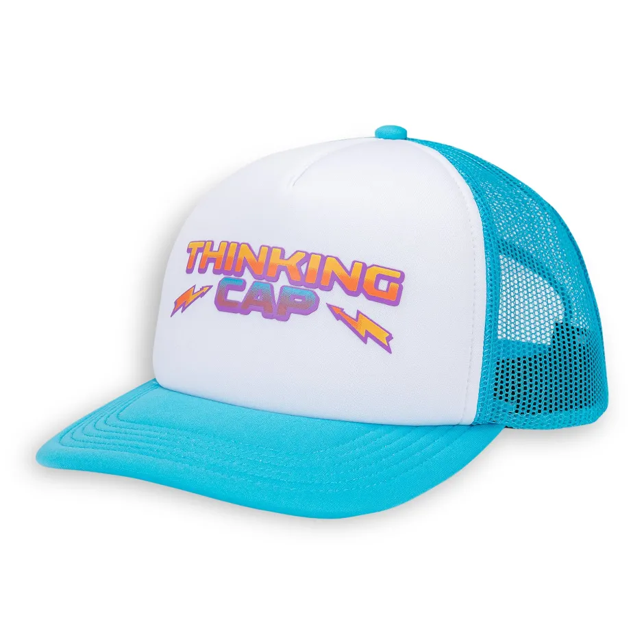 Stranger Things Dustin Adults Trucker Thinking Cap-Bioworld International Clearance