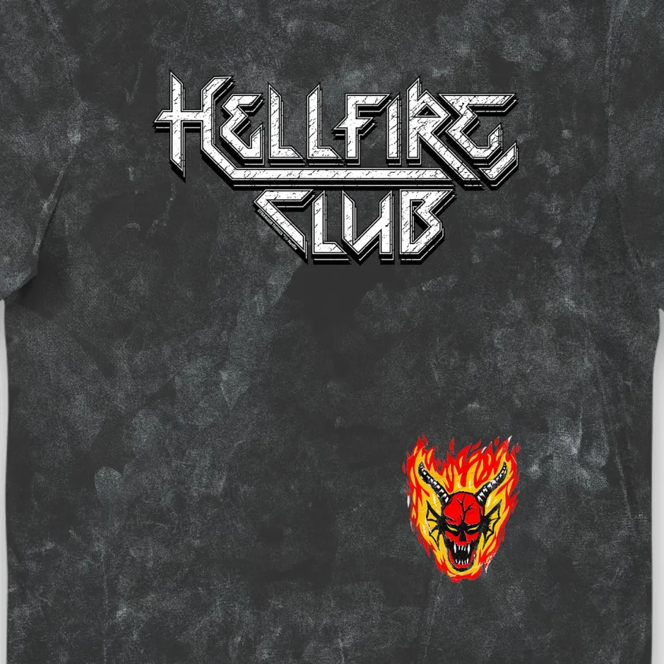 Stranger Things Hellfire Club Snowash Adults T-Shirt-Bioworld International Discount