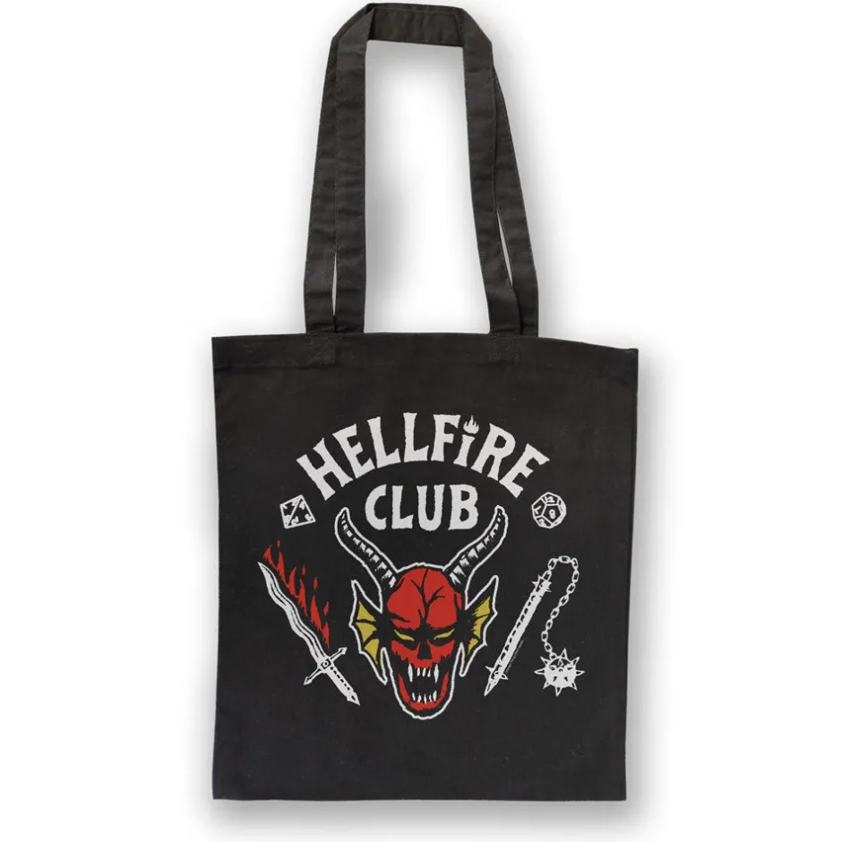 Stranger Things Hellfire Club Tote Bag-Bioworld International Cheap