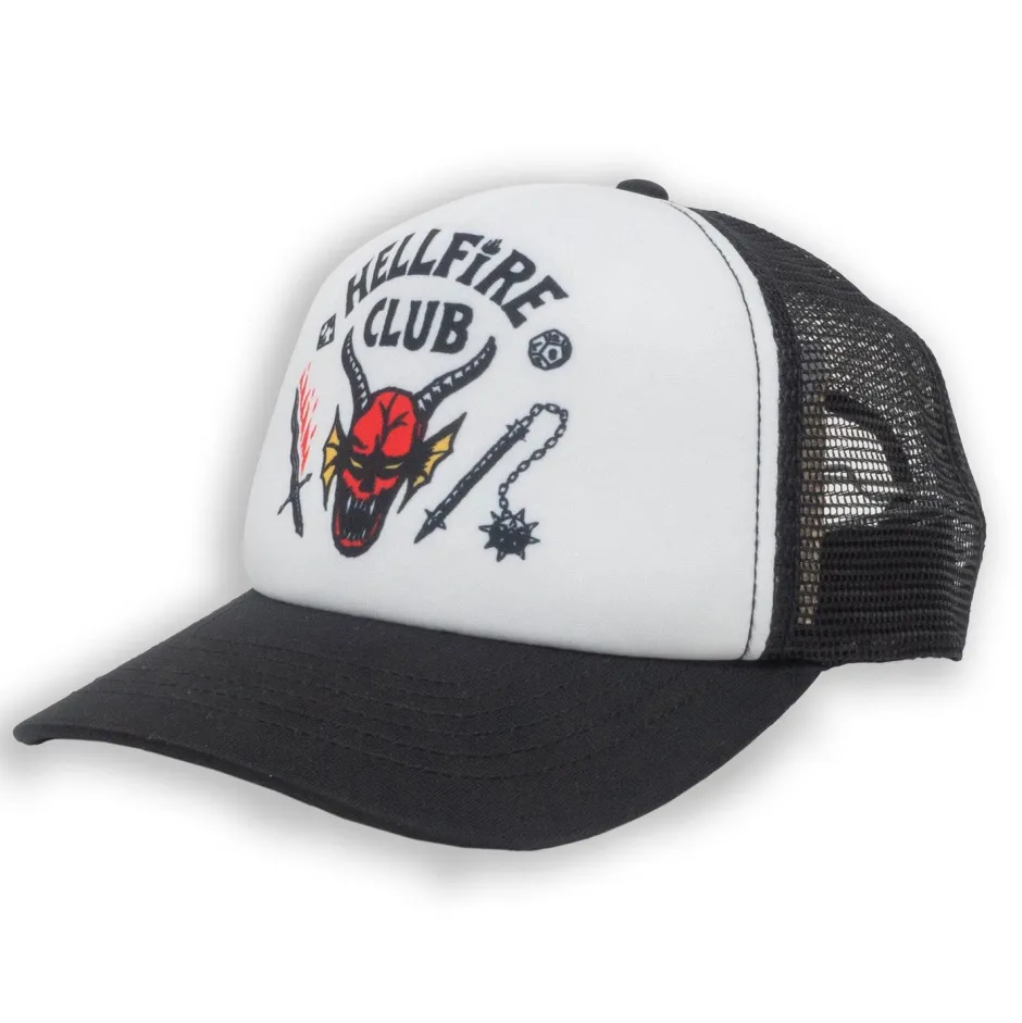 Stranger Things Hellfire Club Trucker Cap-Bioworld International Shop