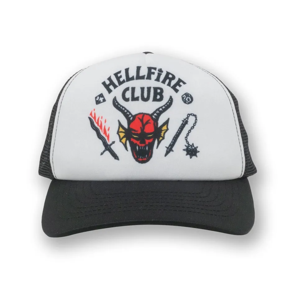 Stranger Things Hellfire Club Trucker Cap-Bioworld International Shop