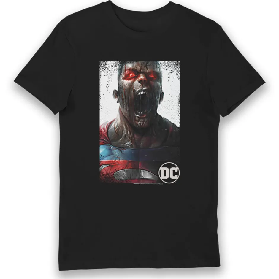 Superman Zombie Adults T-Shirt-Bioworld International Shop