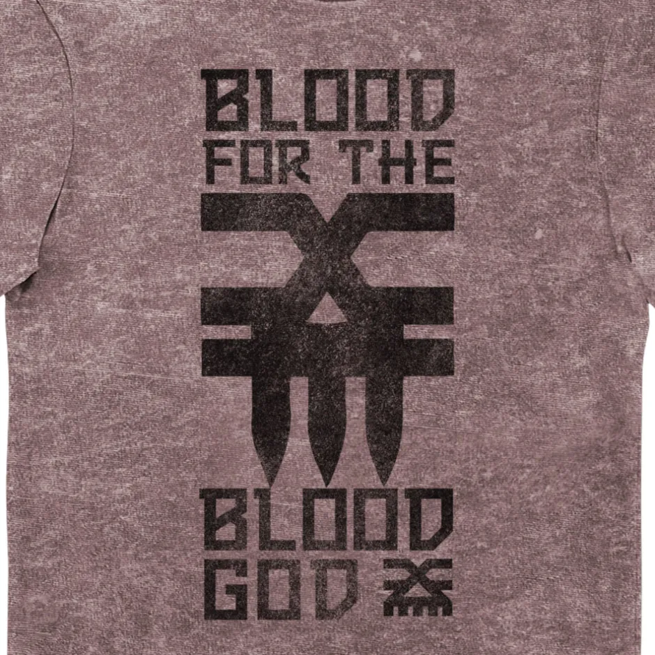 Warhammer 40,000 Blood For The Blood God Eco Wash Adults T-Shirt-Bioworld International Fashion