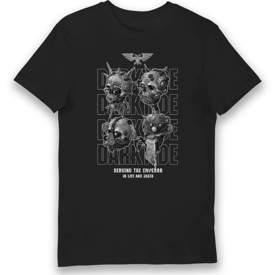 Warhammer 40,000 Darktide Servo Skulls Adults T-Shirt-Bioworld International Best