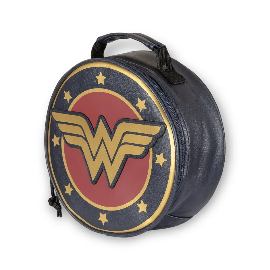 Wonder Woman Crest Lunch Bag-Bioworld International Hot