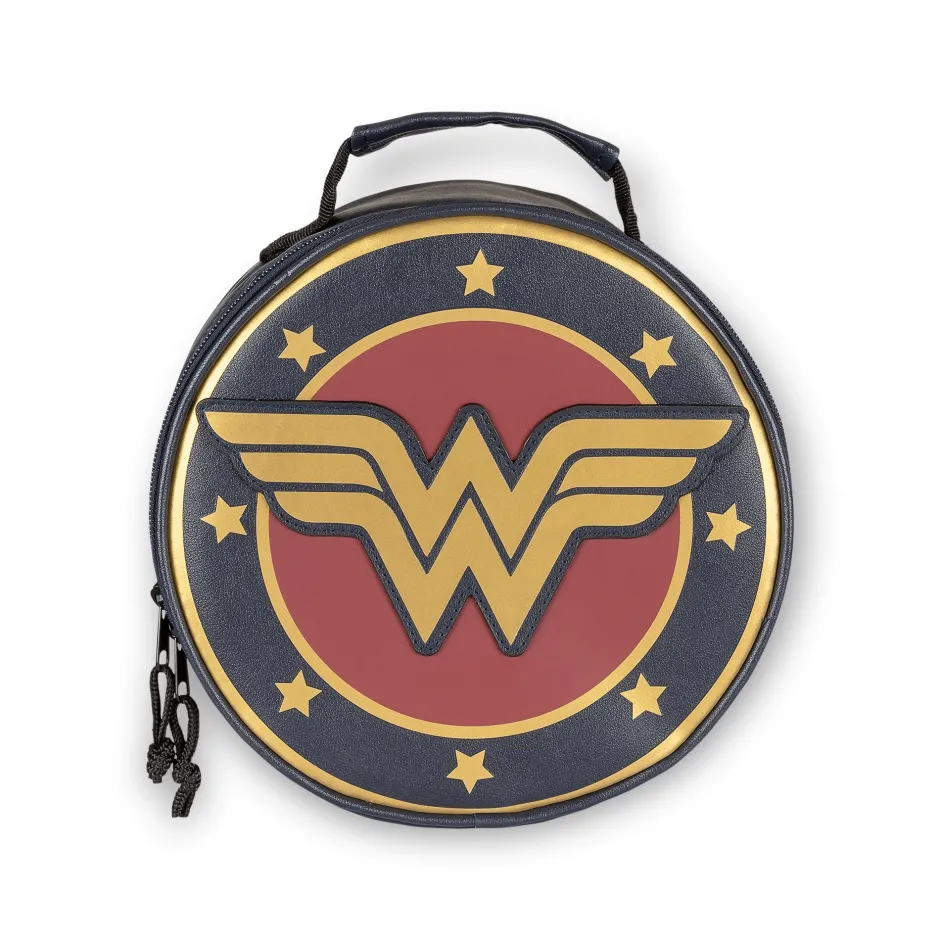 Wonder Woman Crest Lunch Bag-Bioworld International Hot