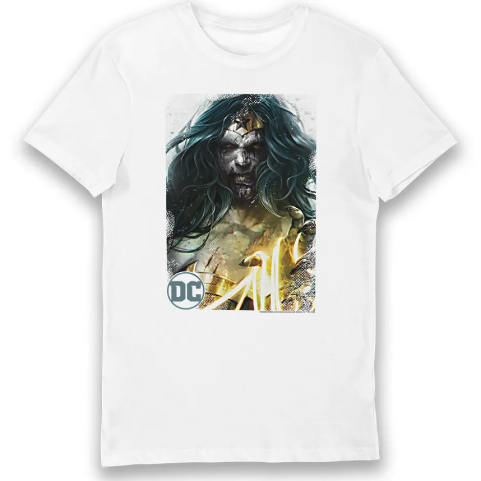 Wonder Woman Zombie Adults T-Shirt-Bioworld International Sale