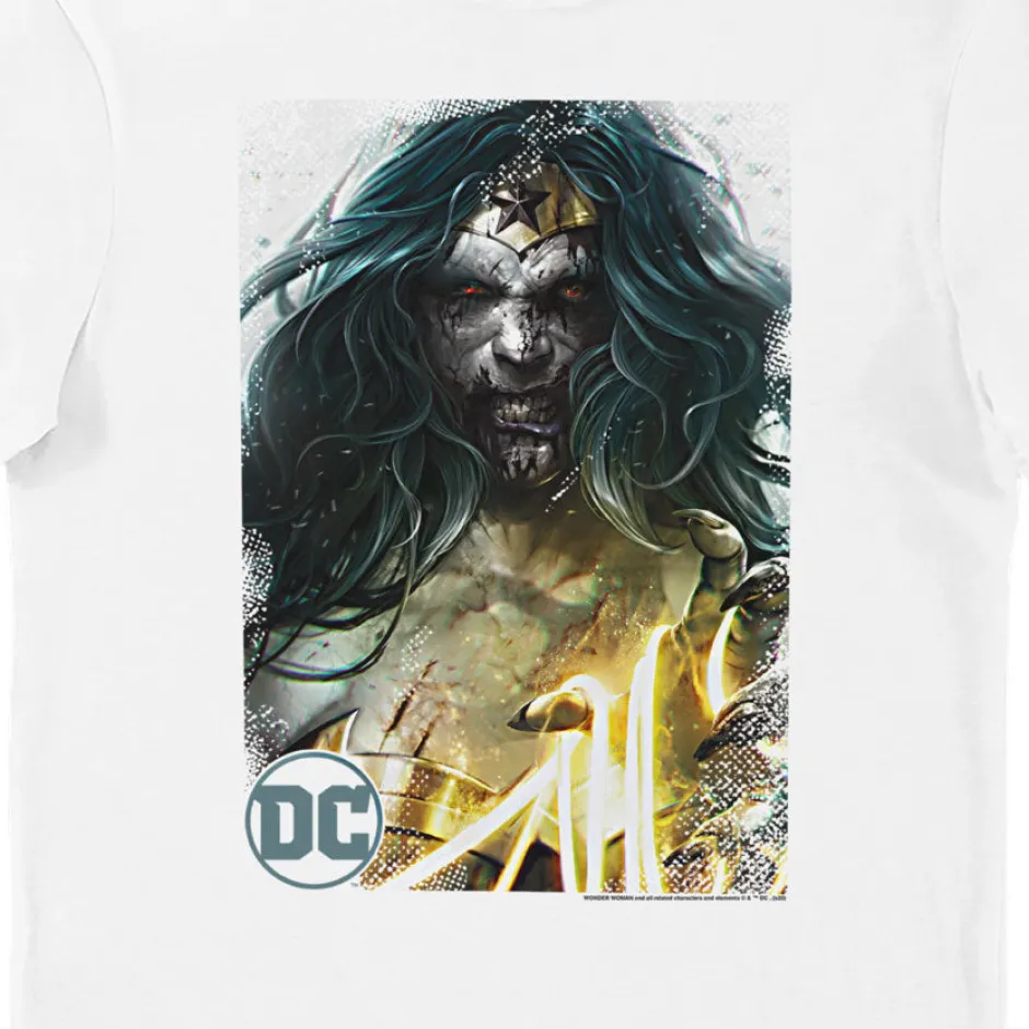 Wonder Woman Zombie Adults T-Shirt-Bioworld International Sale