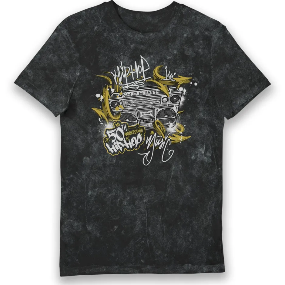 50 Years Hip Hop T-Shirt-Bioworld International Online